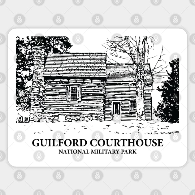 Guilford Courthouse National Military Park Magnet by Lakeric